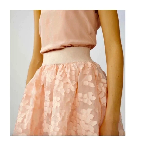 Maje Fil Coupé Flared Joshua Skirt. - Picture 5 of 10